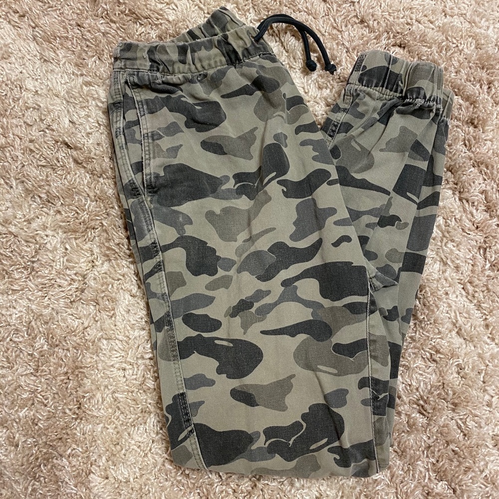 Camo cargo pants